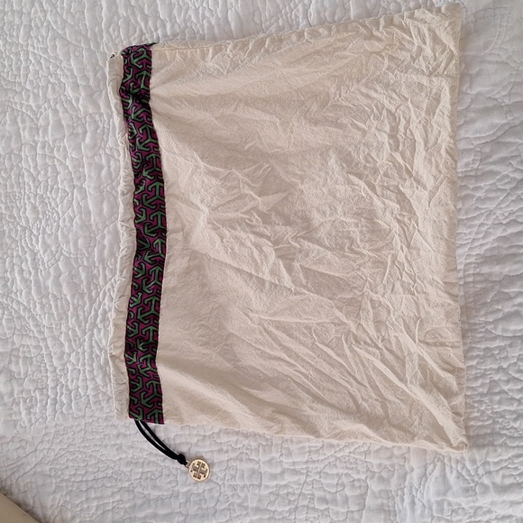 Tory Burch handbag purse crossbody shoulder ivory cream beige - Picture 10 of 15